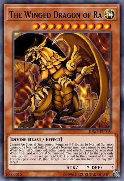 yugioh egyptian god cards deck Yu-Gi-Oh! Egyptian God Deck: Slifer The Sky Dragon main image 0