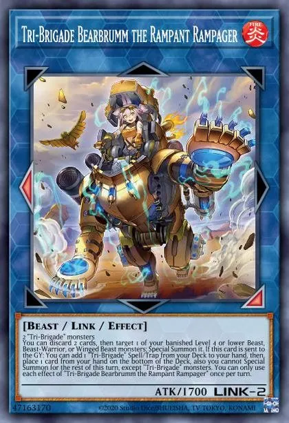 tri brigade yugioh deck Amazon.com: Tri-Brigade Ferrijit The Barren Blossom - MP21-EN196 -  Prismatic Secret Rare main image 0