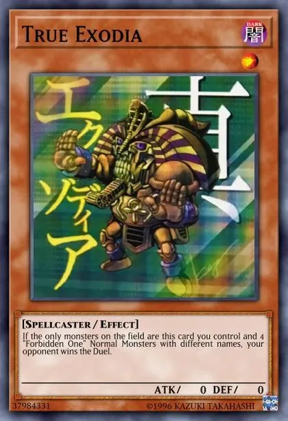 True Exodia | How to obtain, Decks & Usage Statistics | Duel Links Meta True Exodia | How to obtain, Decks & Usage Statistics | Duel Links Meta