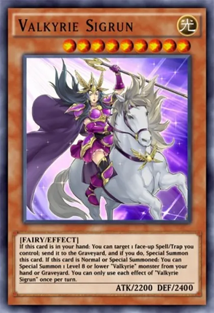 Valkyrie Sigrun | How to obtain, Decks & Usage Statistics | Duel Links Meta Valkyrie Sigrun | How to obtain, Decks & Usage Statistics | Duel Links Meta
