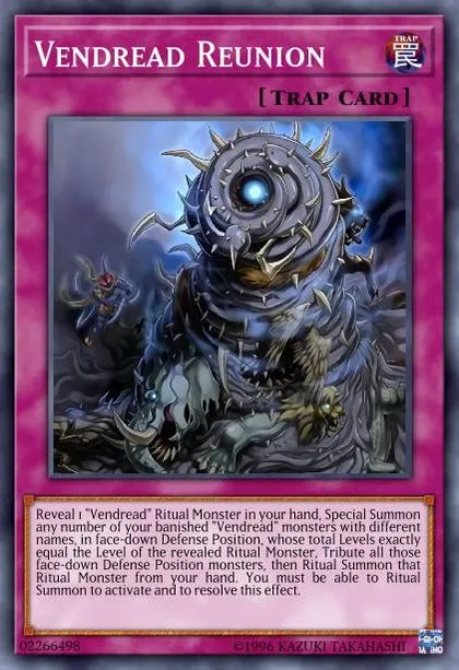 vendread yugioh cards Yu-Gi-Oh! Houndhorde - COTD-ENSP1 - Ultra Rare - Limited Edition You can add 1 Ritual Monster from your Deck to your hand My Vendread Yugioh Deck Profile