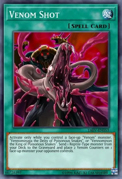 yugioh venom deck Gamedeck (2011)-Poison that poisons Deck 2015 / Venom