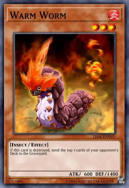 Warm Worm | How to obtain, Decks & Usage Statistics | Duel Links Meta