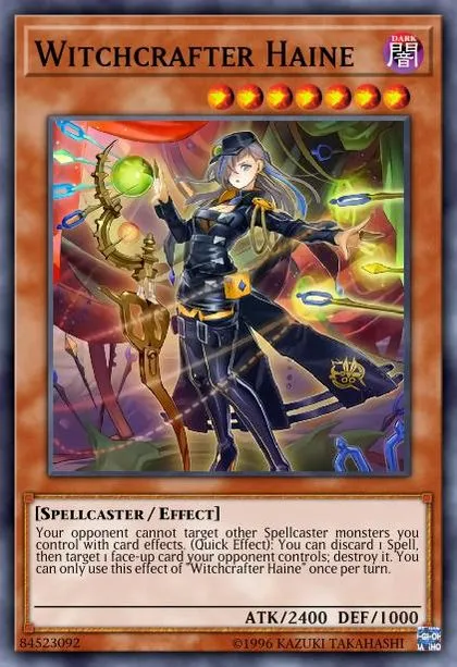 Witchcrafter Haine | How to obtain, Decks & Usage Statistics | Master Duel  Meta