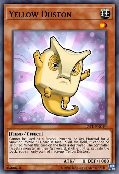 yugioh duston deck Set / Poerio Magicalized Duston Mop