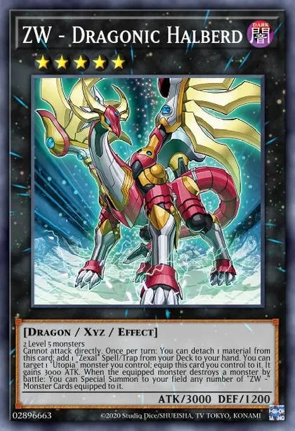 ZW - Dragonic Halberd | How to obtain, Decks & Usage Statistics | Master  Duel Meta