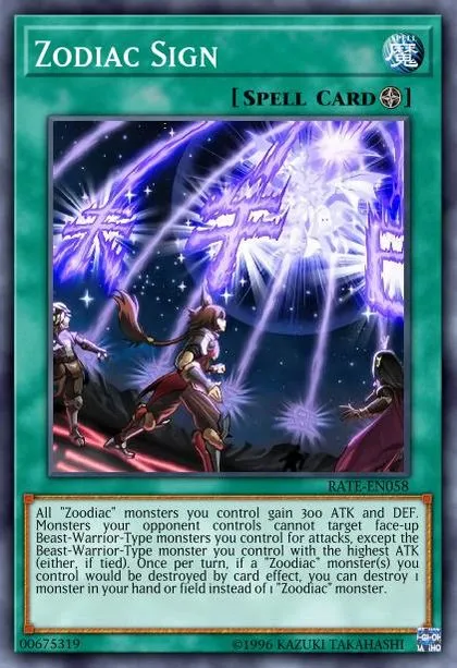 zoodiac cards yugioh Konami Ratpier - RATE-EN014 - Super Rare - 1st Edition - Collectible Card - Near Mint 1200 Defense Full Zoodiac Deck Showcase! Link