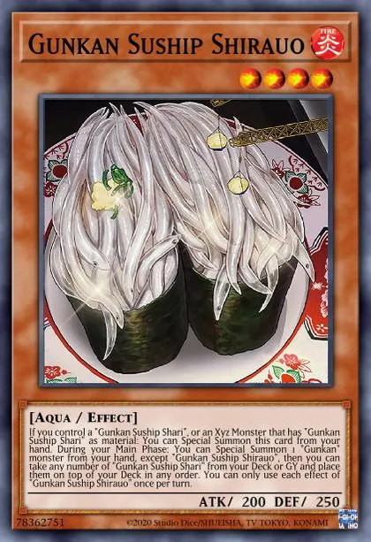 Gunkan Suship Deck Breakdown | Guides, Decks & Usage Statistics | Master  Duel Meta