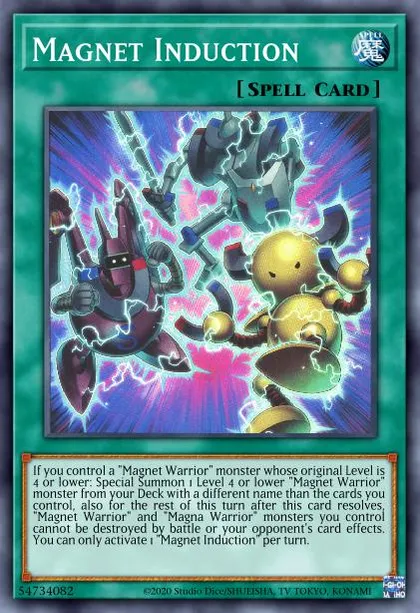 Magnet Induction | How to obtain, Decks & Usage Statistics | Duel Links Meta