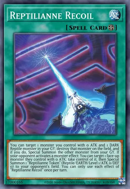 reptilianne yugioh deck Yugioh Reptilianne Deck
