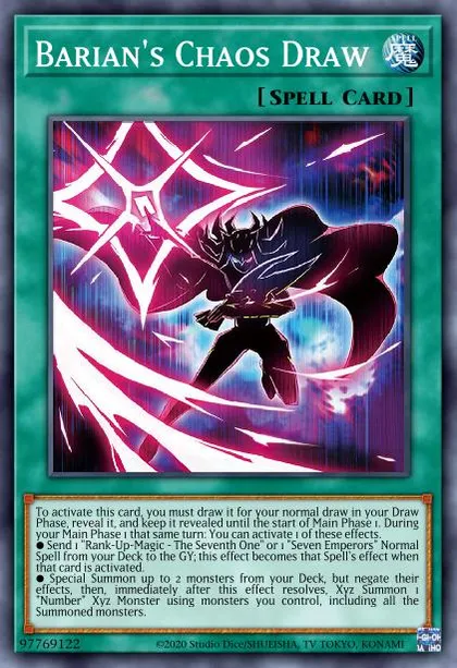 Barian's Chaos Draw | How to obtain, Decks & Usage Statistics | Master Duel Meta Barian's Chaos Draw | How to obtain, Decks & Usage Statistics | Master Duel Meta