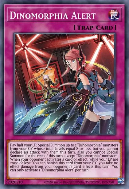 Dinomorphia Deck Breakdown | Guides, Decks & Tournament Usage Statistics |  Yu-Gi-Oh! Meta