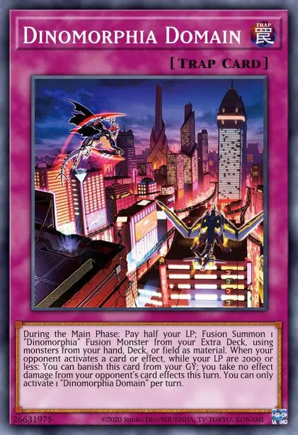 yugioh master duel dinomorphia deck - Rexterm Therizia Dinosaur Supreme King Z-ARC the ATK of all monsters your opponent currently controls become equal to your LP Complete Custom Deck for Yu-Gi-Oh!