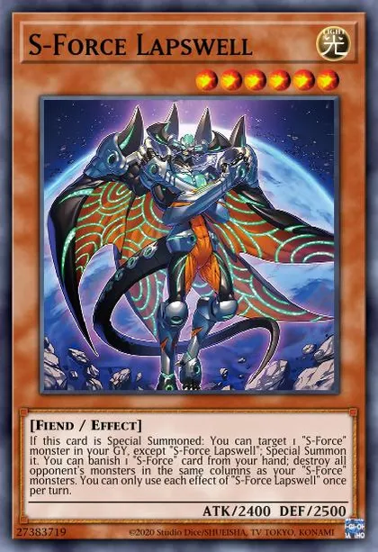 S-Force Deck Breakdown | Guides, Decks & Usage Statistics | Master Duel Meta