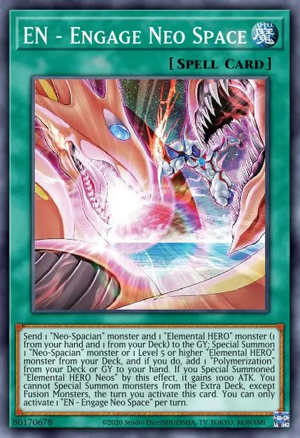 Neo-Spacian Deck from OmniReborn | Master Duel Meta