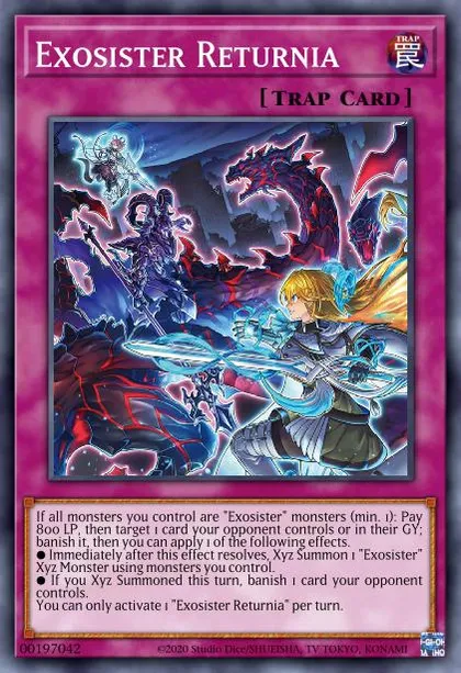 Exosister Deck Breakdown | Guides, Decks & Tournament Usage Statistics |  Yu-Gi-Oh! Meta