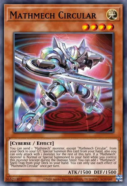 Mathmech Deck Breakdown | Guides, Decks & Tournament Usage Statistics |  Yu-Gi-Oh! Meta