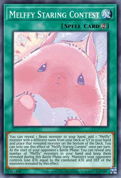 yugioh melffy deck Core Genesis TCG You can Special Summon this card from your hand Melffy Footsteps - Yu-Gi-Oh! Card