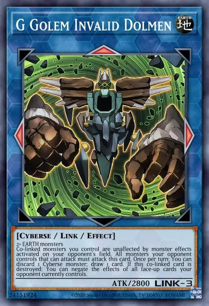 g golem deck yugioh UNDEFEATED BUDGET DECK! With Code Talker [Yu-Gi-Oh! Master Duel] You can only use this effect of G Golem Crystal Heart once per turn G Golem Stubborn Menhir -