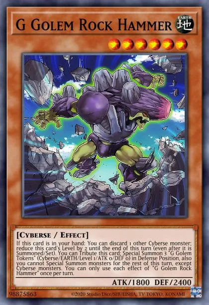 Introduction to G Golem | Master Duel Meta Introduction to G Golem | Master Duel Meta