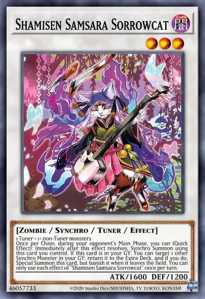 Shamisen Samsara Sorrowcat | How to obtain, Decks & Usage