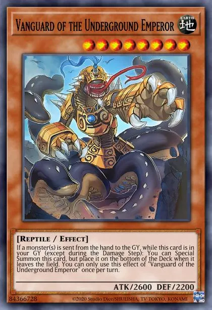 Vanguard of the Underground Emperor | How to obtain, Decks & Usage Statistics | Master Duel Meta Vanguard of the Underground Emperor | How to obtain, Decks & Usage Statistics | Master Duel Meta