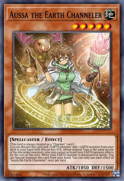 Aussa the Earth Channeler | How to obtain, Decks & Usage