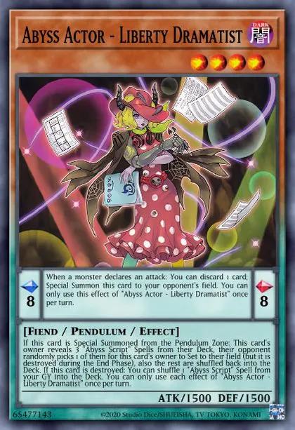 yugioh abyss actor deck Introduction to Abyss Actor |