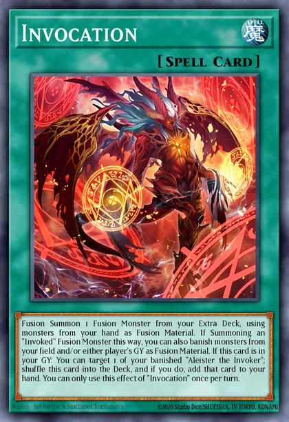 invocation yugioh card Yu-Gi-Oh Trivia Mint / near mint condition trading card Invocation | How to obtain,