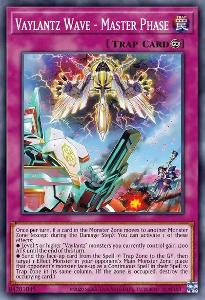 yugioh vaylantz deck CR01-AE147 Wars Introduction to Vaylantz | Master