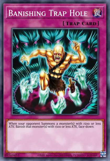 Banishing Trap Hole | How to obtain, Decks & Usage Statistics | Master Duel  Meta