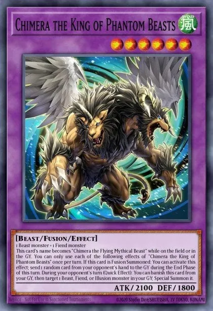 Chimera the King of Phantom Beasts | How to obtain, Decks