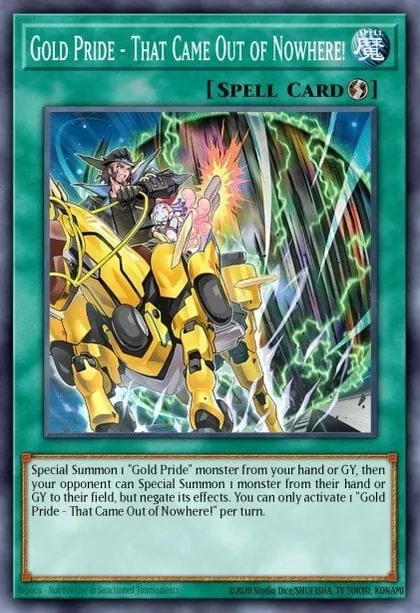 Gold Pride Deck Breakdown | Guides, Decks & Usage Statistics | Master Duel  Meta