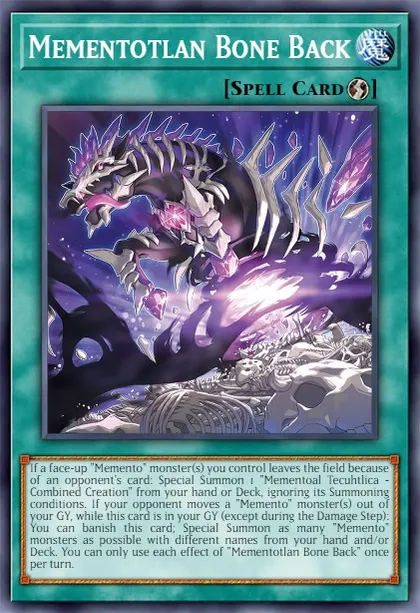 Mementotlan Bone Back | How to obtain, Decks & Usage Statistics | Master Duel Meta Mementotlan Bone Back | How to obtain, Decks & Usage Statistics | Master Duel Meta