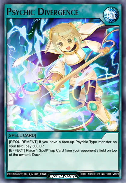 Psychic Divergence | How to obtain, Decks & Usage Statistics | Duel Links  Meta