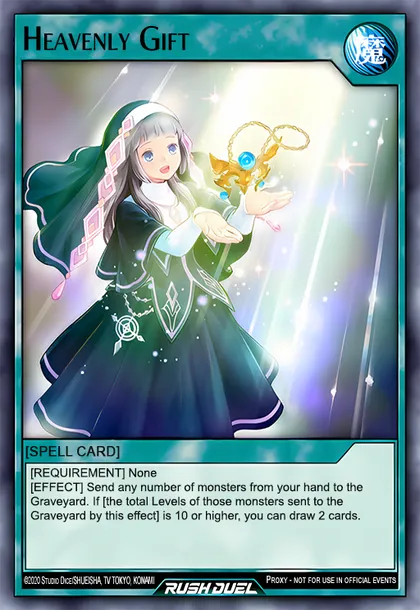 Heavenly Gift | How to obtain, Decks & Usage Statistics | Duel Links Meta Heavenly Gift | How to obtain, Decks & Usage Statistics | Duel Links Meta