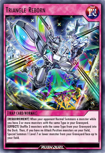 Triangle Reborn | How to obtain, Decks & Usage Statistics | Duel Links Meta