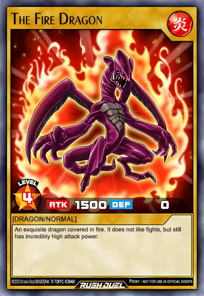 fire dragon yugioh card INFO-AE073 Sangen Kaiho (N)  TCG Corner