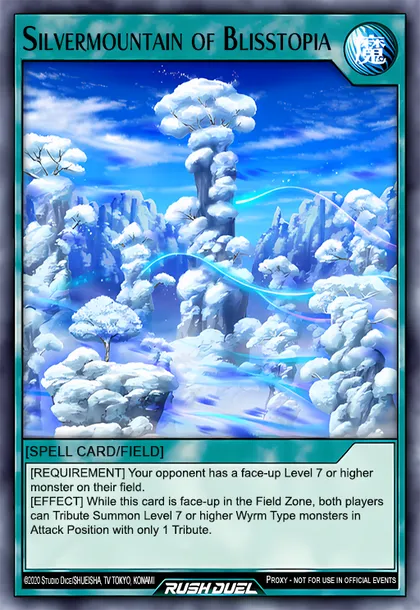 Silvermountain of Blisstopia | How to obtain, Decks & Usage Statistics |  Duel Links Meta