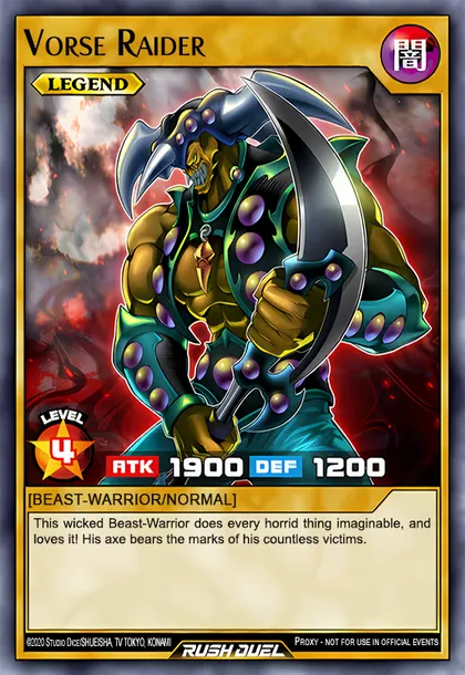 vorse raider yugioh card Kaiser Vorse Raider MVP1-ENG02 Yu-Gi-Oh! Card main image 1
