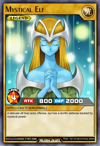 Mystical Elf | How to obtain, Decks & Usage Statistics | Duel Links Meta