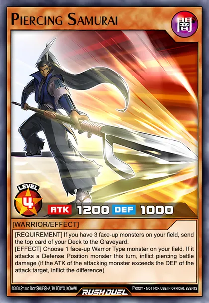 yugioh cards that inflict piercing damage CoreTCG