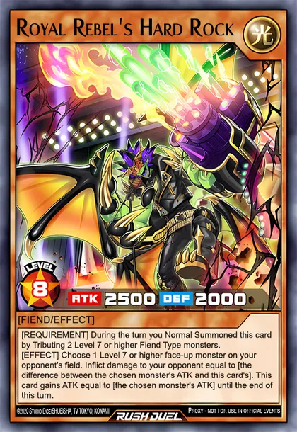 Royal Rebel's Hard Rock | How to obtain, Decks & Usage Statistics | Duel Links Meta Royal Rebel's Hard Rock | How to obtain, Decks & Usage Statistics | Duel Links Meta