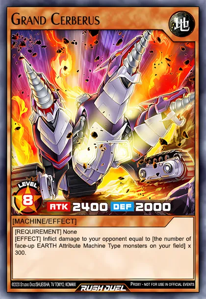 Grand Cerberus | How to obtain, Decks & Usage Statistics | Duel Links Meta
