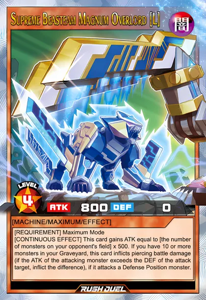 Supreme Beasteam Magnum Overlord (L) | How to obtain, Decks
