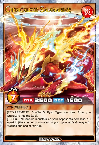 Chemicalized Salamander | How to obtain, Decks & Usage Statistics | Duel Links Meta Chemicalized Salamander | How to obtain, Decks & Usage Statistics | Duel Links Meta