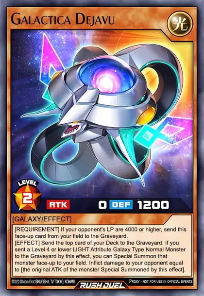 Galactica Dejavu | How to obtain, Decks & Usage Statistics | Duel Links Meta Galactica Dejavu | How to obtain, Decks & Usage Statistics | Duel Links Meta
