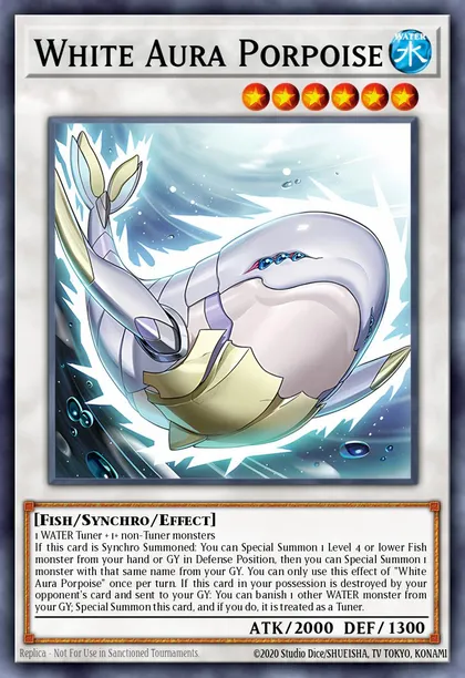 White Aura Porpoise | How to obtain, Decks & Usage Statistics | Master Duel  Meta