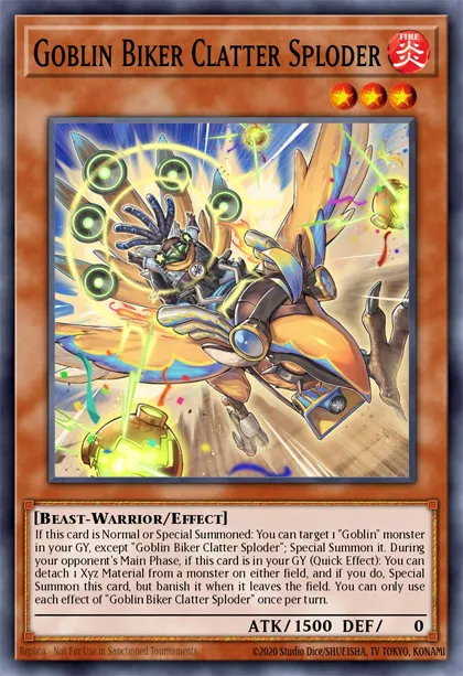 Goblin Biker Deck Breakdown | Guides, Decks & Usage Statistics | Master  Duel Meta