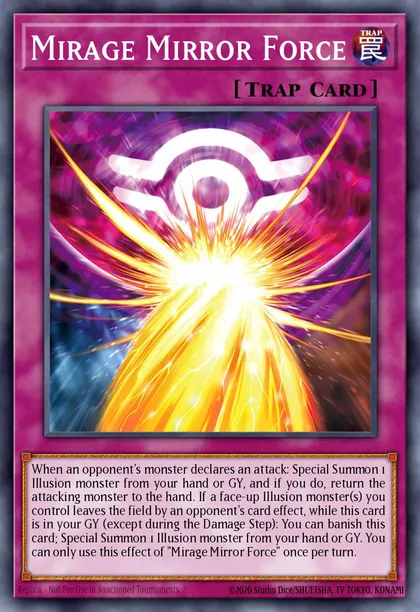 yugioh card that forces opponent to attack Mirage Mirror Force | How obtain, Decks & Usage Statistics and if it attacks an opponents monster Yu-Gi-Oh! card types: Every monster,